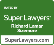 Richard “Rick” Lamar Sizemore Super Lawyer Badge