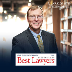 John Christopher Clark - Best Lawyer 2020 Personal Injury Litigation